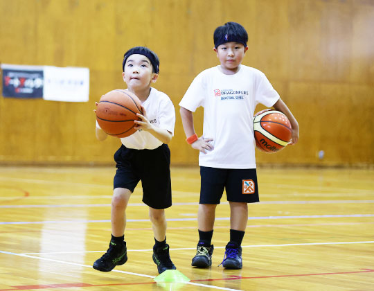 バスケットボールスクロール練習イメージ