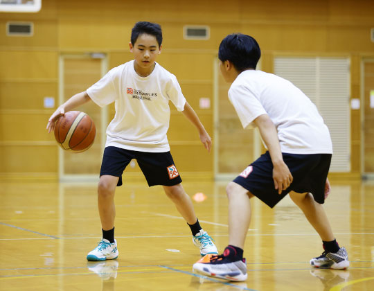 バスケットボールスクロール練習イメージ